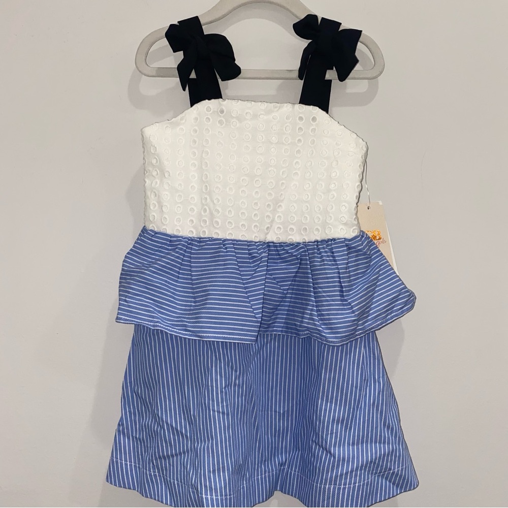 Eyelet Lace Ruffle Dress - Picture 6 of 8